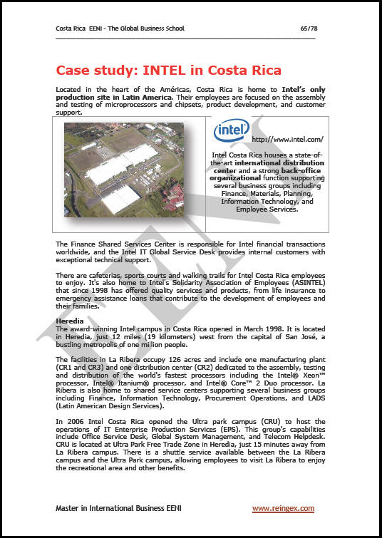 ممارسة الأعمال التجارية في كوستاريكا