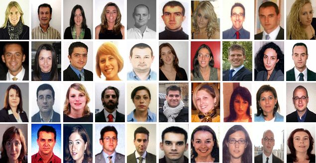 طلاب من أوروبا