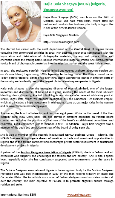 Hajia بولا Shagaya نيجيريا