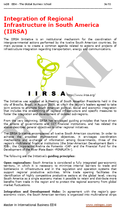 البنية التحتية في أمريكا الجنوبية