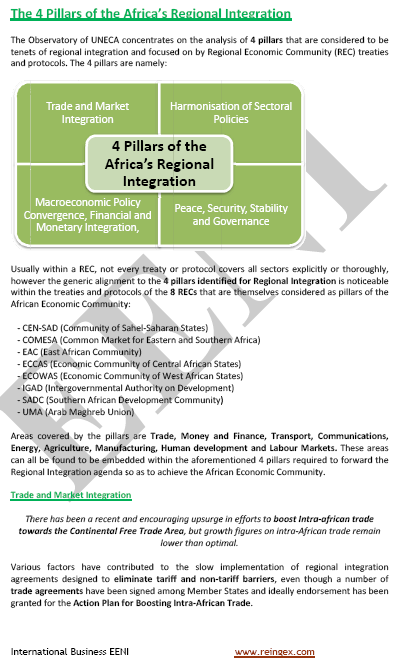 دعائم التكامل الأفريقي