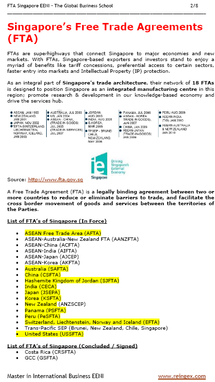 اتفاقيات سنغافورة